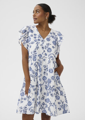 Kaffe Luisa 100% Cotton Eyelet Dress