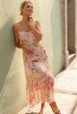 LoveStitch Songbird Pleated Skirt Midi Dress