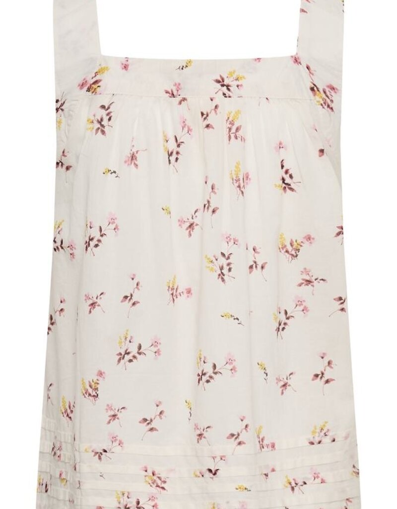 Part Two Bryndis 100% Organic Cotton Sleeveless Top in Beach Blossom Bouquet Print