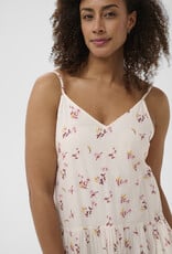 Part Two Brunda 100% Organic Cotton Dress in Peach Blossom Bouquet Print