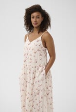 Part Two Brunda 100% Organic Cotton Dress in Peach Blossom Bouquet Print