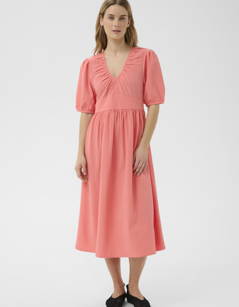 Part Two Briane Midi Dress in Peach Blossom