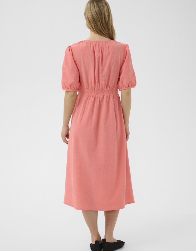 Part Two Briane Midi Dress in Peach Blossom