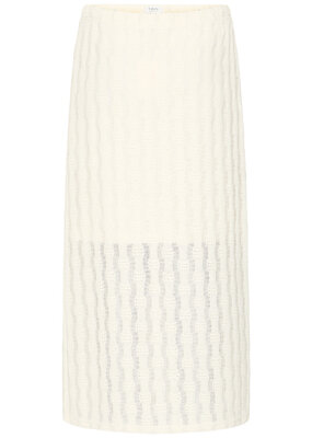 B.Young Sys Knitted Semi-Sheer Midi  Skirt