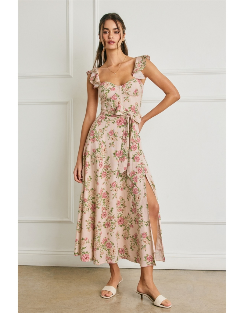 Dress Forum Love Galore Bustier Flutter Dress in Dreaming Florals