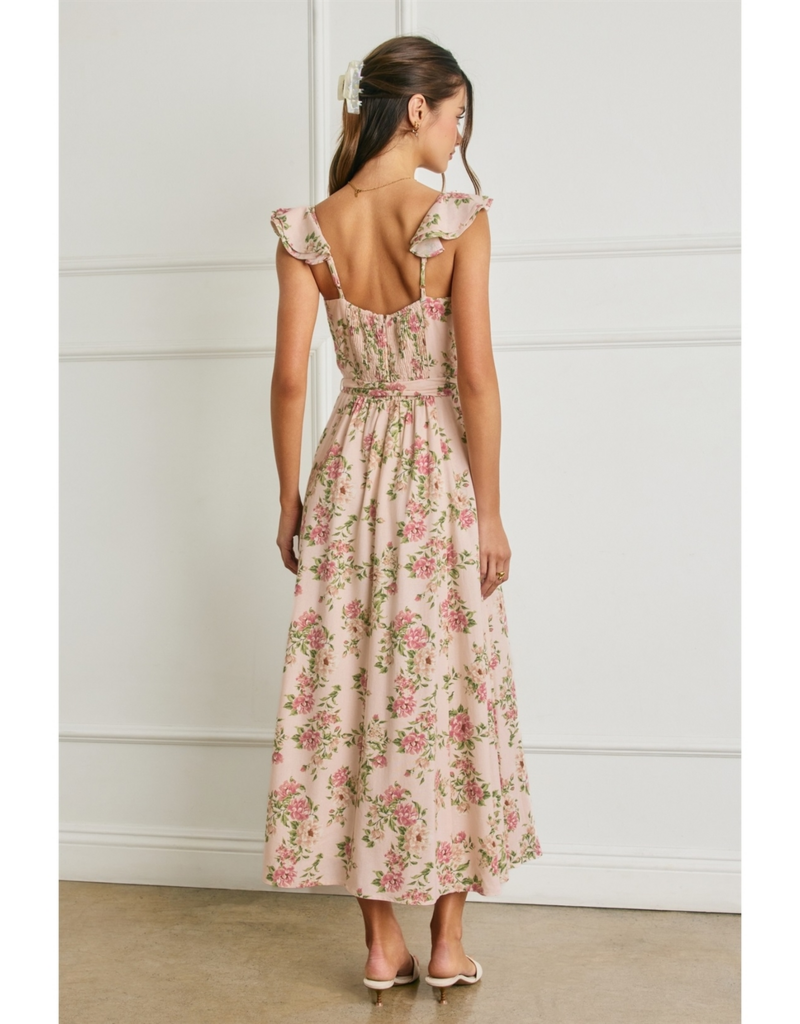 Dress Forum Love Galore Bustier Flutter Dress in Dreaming Florals