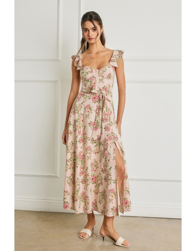 Dress Forum Love Galore Bustier Flutter Dress in Dreaming Florals