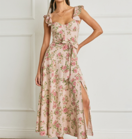 Dress Forum Love Galore Bustier Flutter Dress in Dreaming Florals
