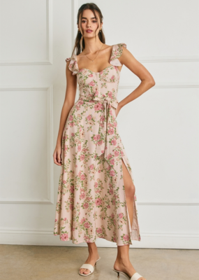 Dress Forum Love Galore Bustier Flutter Dress in Dreaming Florals