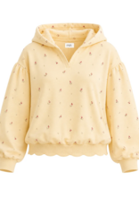 Privilege Noemie Hoodie in Tulip Print
