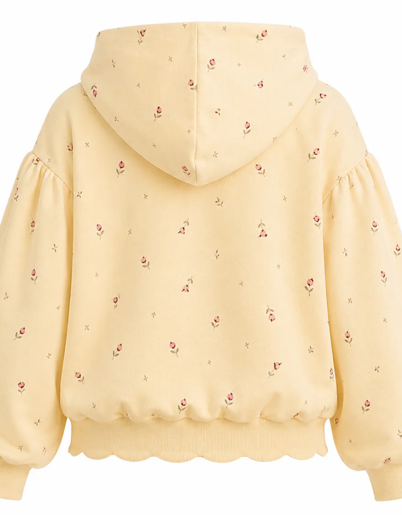 Privilege Noemie Hoodie in Tulip Print