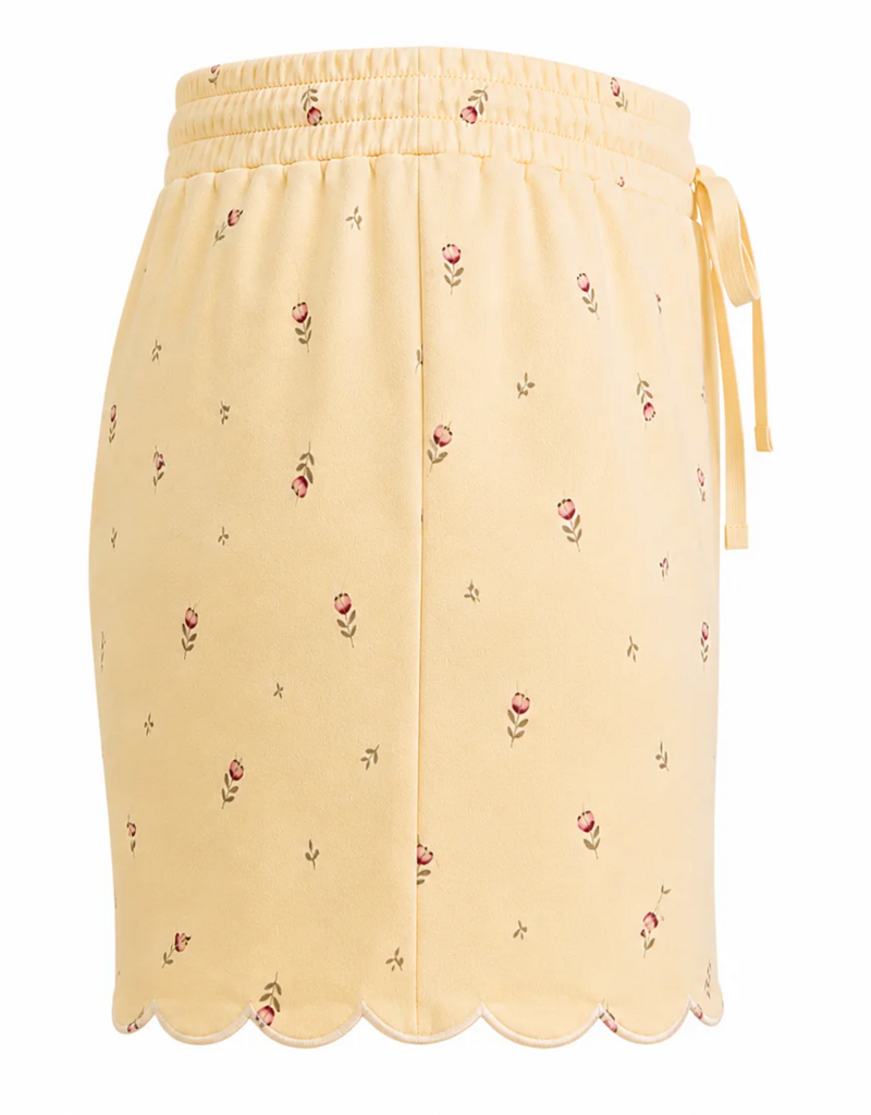 Privilege Noemie Soft Shorts in Tulip Print