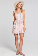 Saltwater Luxe Raelynn Mini Dress in Western Multi Print