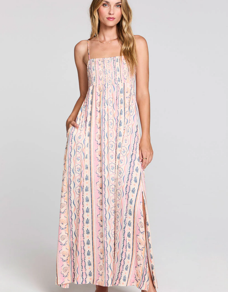 Saltwater Luxe Taytum Maxi Dress in Western Multi Print