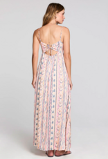 Saltwater Luxe Taytum Maxi Dress in Western Multi Print