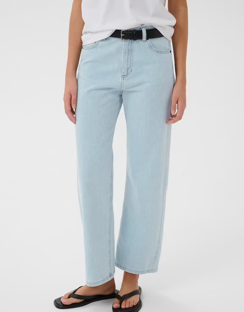 InWear Elly Jeans in Bleached Blue Denim