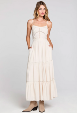 Saltwater Luxe Kenzlie Lace Cutout Maxi Dress in Salt