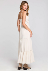 Saltwater Luxe Kenzlie Lace Cutout Maxi Dress in Salt