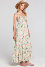 Saltwater Luxe Jayley Midi Dress in Capri Blue Floral