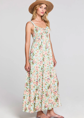 Saltwater Luxe Jayley Midi Dress in Capri Blue Floral