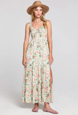 Saltwater Luxe Jayley Midi Dress in Capri Blue Floral