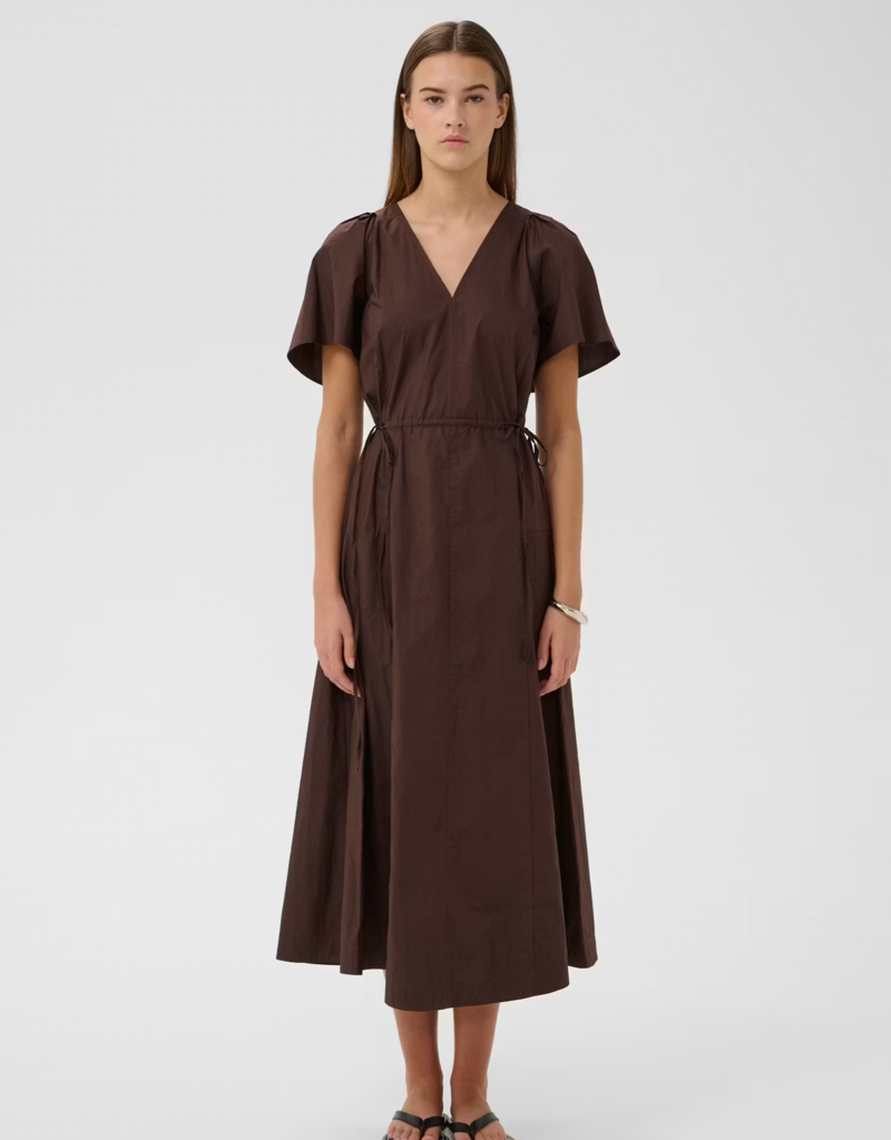 InWear Pennie Long Dress in Coffee Bean
