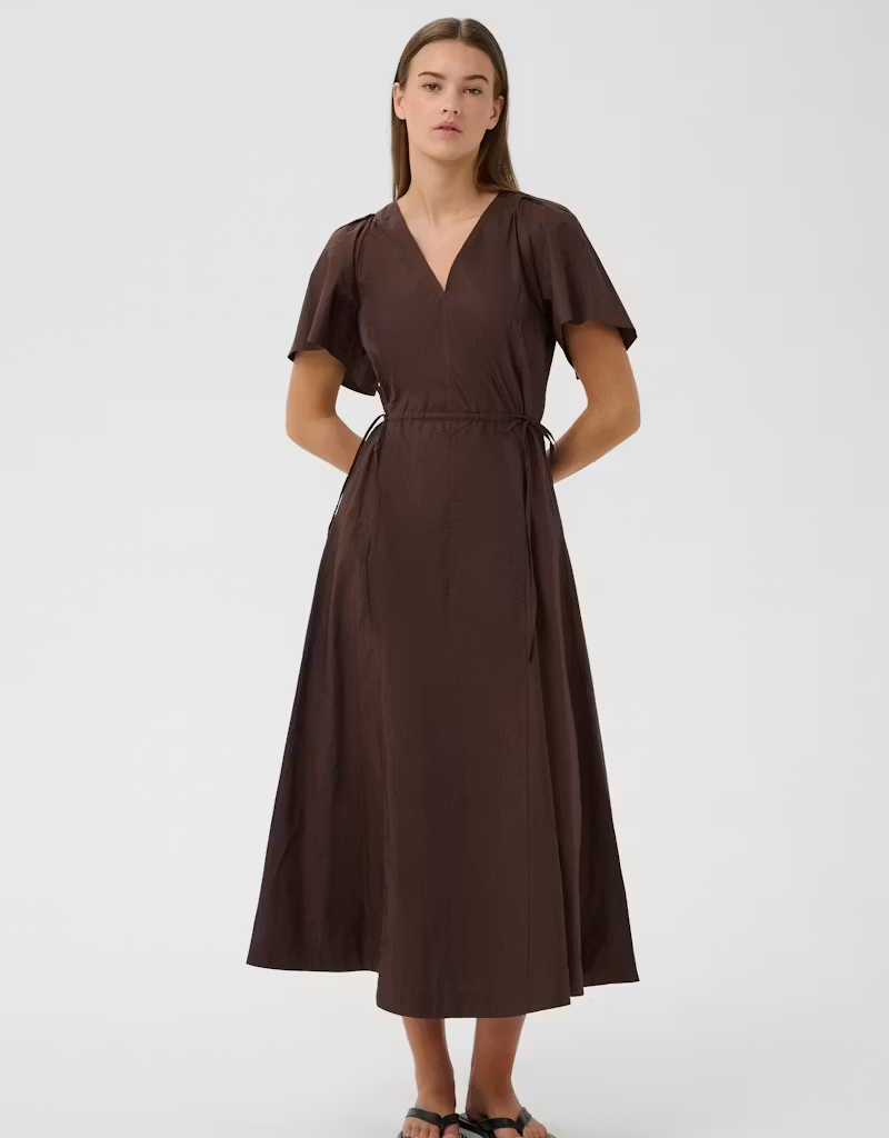 InWear Pennie Long Dress in Coffee Bean