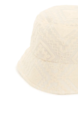 ICHI Luna 100% Cotton Bucket Hat in Birch