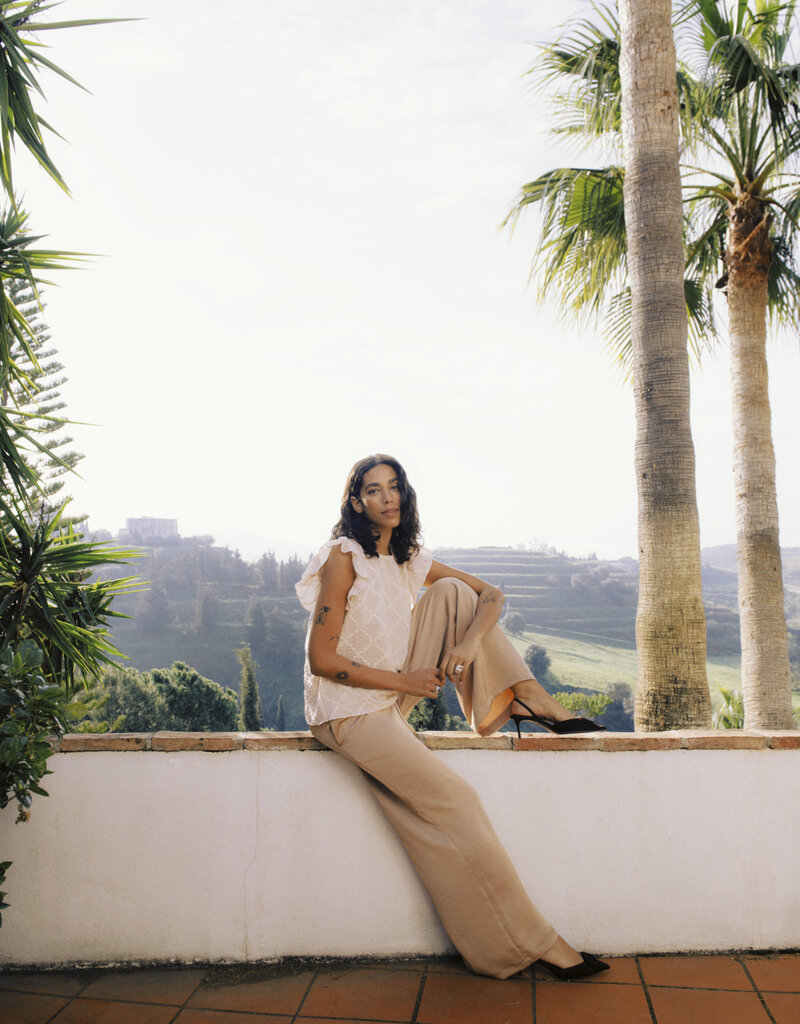 B.Young Dacanna Pant in Stucco