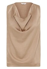 B.Young Dacanna Sleeveless Cowl Neck Top in Stucco