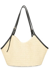 ICHI Nilla Structured Woven Bag