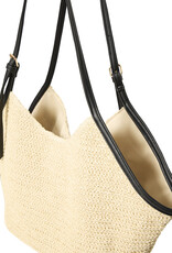 ICHI Nilla Structured Woven Bag
