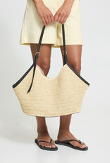 ICHI Nilla Structured Woven Bag