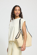 ICHI Nilla Structured Woven Bag