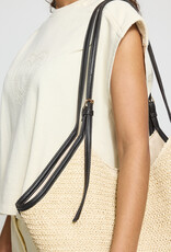 ICHI Nilla Structured Woven Bag