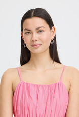 ICHI Fundel 100% Cotton Tank in Very Berry Stripe
