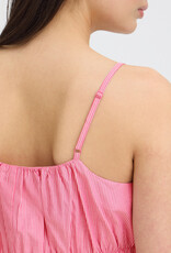 ICHI Fundel 100% Cotton Tank in Very Berry Stripe