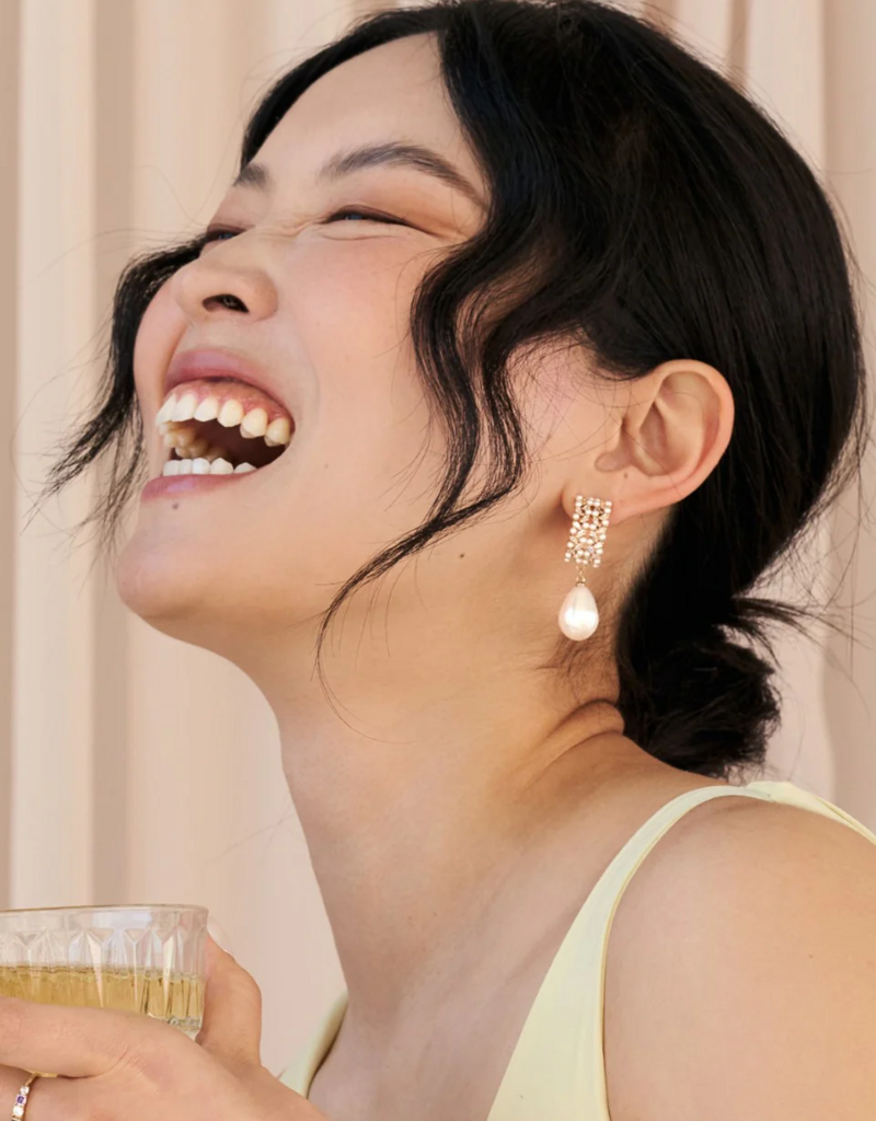 Olive & Piper Priya Drop Earrings in Gold - 14k Plated