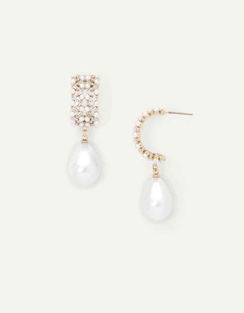 Olive & Piper Priya Drop Earrings in Gold - 14k Plated