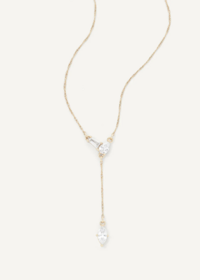 Olive & Piper Rosalie Pendant Necklace in Gold - 14k Plated