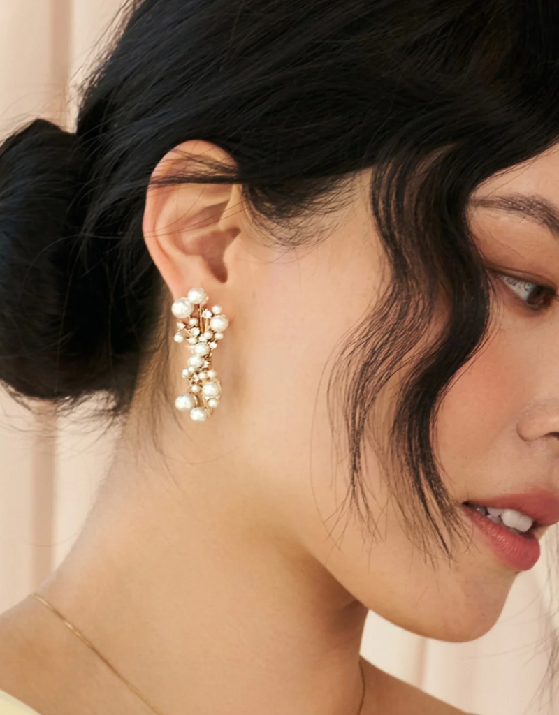 Olive & Piper Charlotte Drop Earrings in Gold - 14k Plated