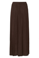 Kaffe Allie Satin Pant in Coffee Bean