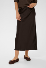 Kaffe Lotte Skirt in Coffee Bean