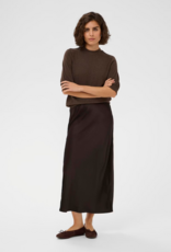 Kaffe Lotte Skirt in Coffee Bean