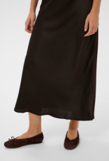 Kaffe Lotte Skirt in Coffee Bean