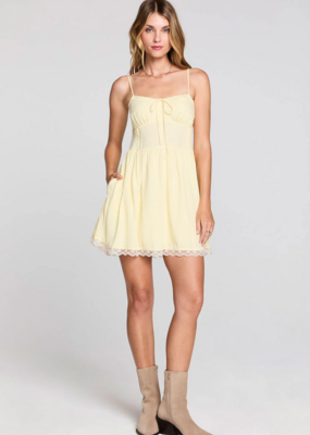 Saltwater Luxe Zurina Mini Dress With Lace Detail *Two Colours*