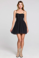 Saltwater Luxe Zurina Mini Dress With Lace Detail