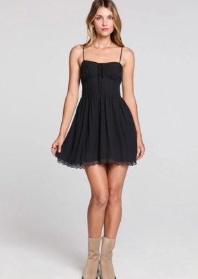Saltwater Luxe Zurina Mini Dress With Lace Detail *Only One Left - Medium*