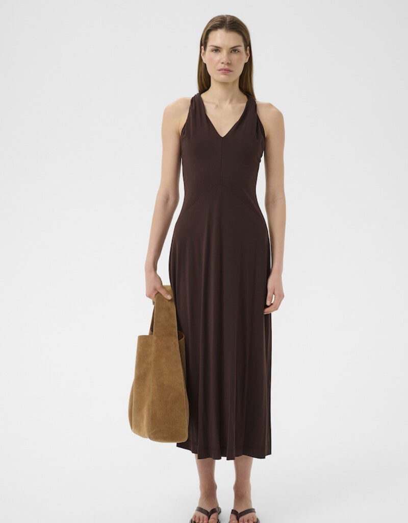 InWear Pennie Long Dress in Coffee Bean