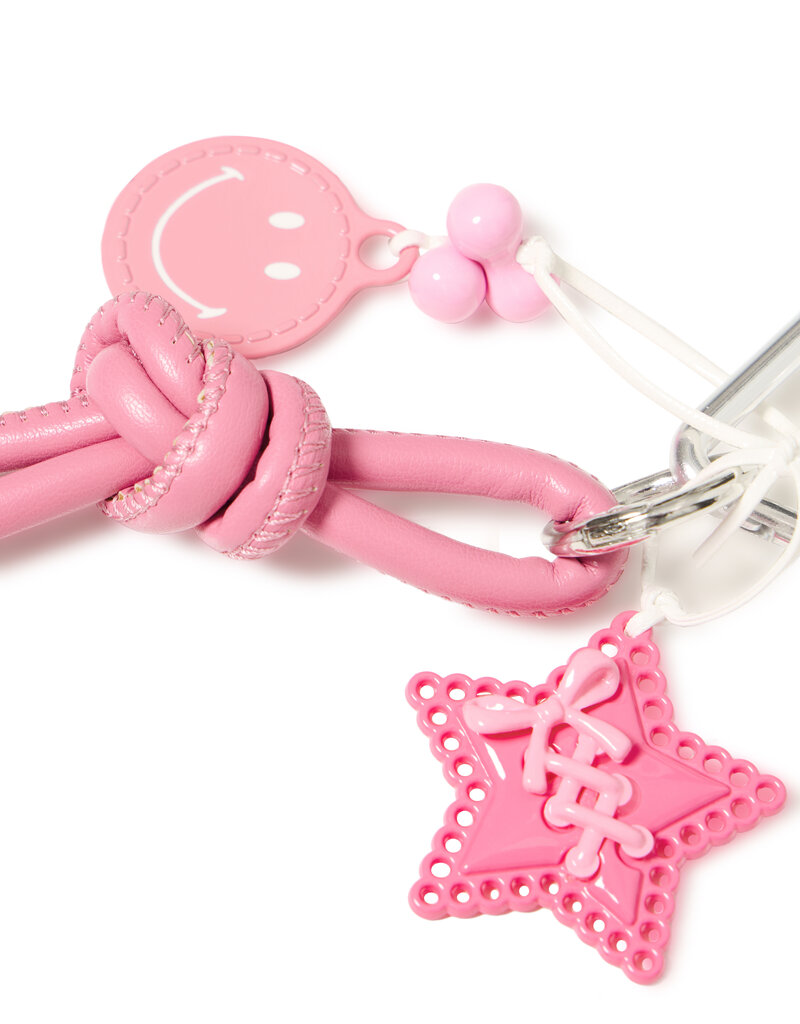 ICHI Linette Star Bag Charm in Meadow Mauve